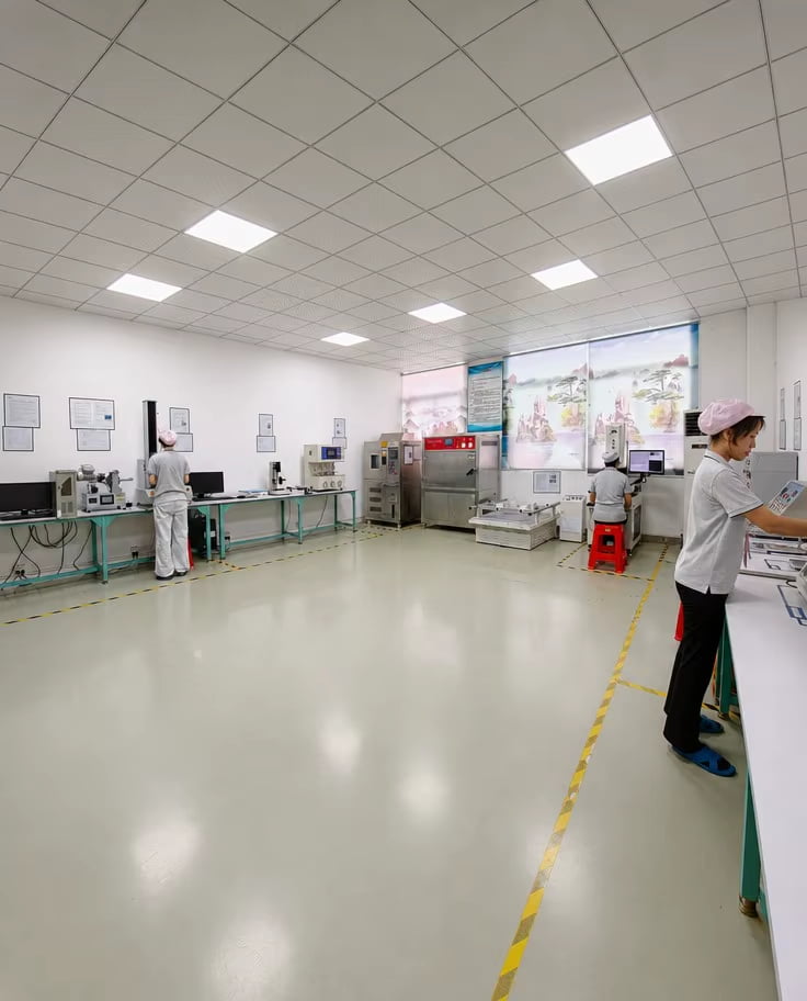 Quality control laboratory testing