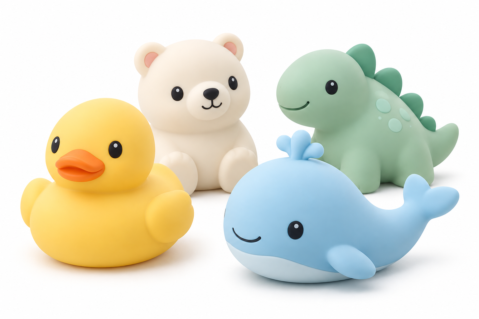 Custom silicone bath toys for babies